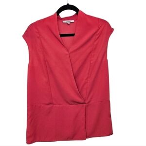 Ro & De Pink Coral Sleeveless Blouse size Small